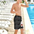thumbnail image 5 of Pochacco Boys Swim Trunks Quick Dry Boards Shorts For Kids Beach Swim Shorts, 5 of 7