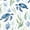 Color 4, variant on Peel and Stick Wallpaper Fish Lotus Flower Seamless Teal Orange Charcoal Japanese Inspired 24in x 118in Contact Paper Removable Self Adhesive Wall Mural Wall Decor for Bedroom Kitchen Cabinets