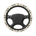 thumbnail image 3 of Gaeub Flying Butterflies-1 Breathable Stretch Elastic Steering Wheel Cover, Cool in Summer and Warm in Winter, Universal 15 inch, 3 of 8