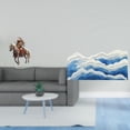 thumbnail image 2 of Alfombra Acrílica Ocean Knight Para Centro De Mesa, Alfombra De Baño, Decoración Del Hogar, Impermeable, Regalo, Alfombra Antideslizante, Guardería, Sala De Juegos, Dormitorio, 2 of 8