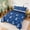 Blue 2, variant on Erosebridal Penguin Twin Comforter Sets for Girls, Purple Flowers Bedding Set, Polka Dots Reversible 2-Piece 1 Comforter and 1 Pillowcase