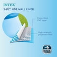 thumbnail image 6 of Intex: Easy Set Pool & Pump - 15' x 33" - Inflatable Above Ground Swimming Set, 530 GPH Cartridge Filter Pump, 2587 Gal, Family Water Play, 28157EH, 6 of 12