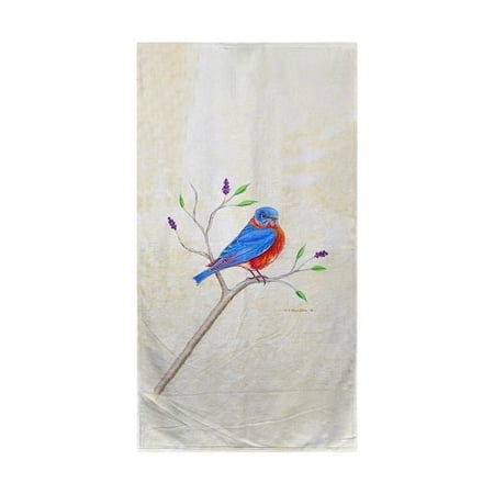 Betsy Drake BT1050 Dicks Blue Bird Beach Towel