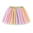 thumbnail image 4 of Disney Princess Short Sleeve Shirt and Tulle Tutu Skirt with Headband (Girls), 3 Piece Set, Sizes 2T-10, 4 of 6