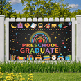 thumbnail image 6 of Colorful Graduation Banner Preschool Background Decorative Polyester for Graduation Party School Event Kids Celebration, 6 of 8