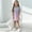 E-146White, variant on FAOWME Children Kids Girls Dress Short Sleeve Round Neck Solid Color Sparkling Sequin Comfortable Fashion Dresses For Daily Wear And Party,Black,4-5 Years