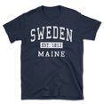 thumbnail image 1 of Sweden Maine Classic Established Men's Cotton T-Shirt, 1 of 1