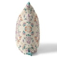 thumbnail image 3 of Amrita Sen Broadcloth Zippered Pillow With OffWhite Purple CAPL289BrCDSZP20x20, 3 of 9