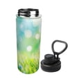 thumbnail image 2 of Fotbe green grass and butterfly Pattern 18 Oz Sports Insulated Kettle Vacuum Cup Stainless Steel Travel Mug Cup Thermal Flask,Insulated Kettle for Cycling Gym Basketball Outdoor, 2 of 7