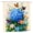 Color 5, variant on Joocen Polyester Shower Curtain Spring Garden Birds And Squirrel On Red Chair For Home Bathroom Bath Tub Decoration 72x72 inch