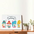 thumbnail image 4 of Daiia Gnomes Summer Print Canvas Decorative Picture – 30x40in Artistic Wall Art, Ready-to-Hang Canvas Print for Living Room（Horizontal）, 4 of 6