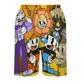 thumbnail image 5 of Cuphead Mugman Short Sweatpants Summer Daily Cozy Lounge Shorts 3D Printed Beach Shorts Sweatpants With Drawstring And Pockets, 5 of 7