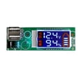 thumbnail image 1 of Medidor de voltaje Irfora Medidor de energía de voltaje de pantalla LCD grande Monitor de cantidad eléctrica con interfaz USB para probar batería de litio de 12,6 V 3S Irfora Medidor de voltaje, 1 of 6