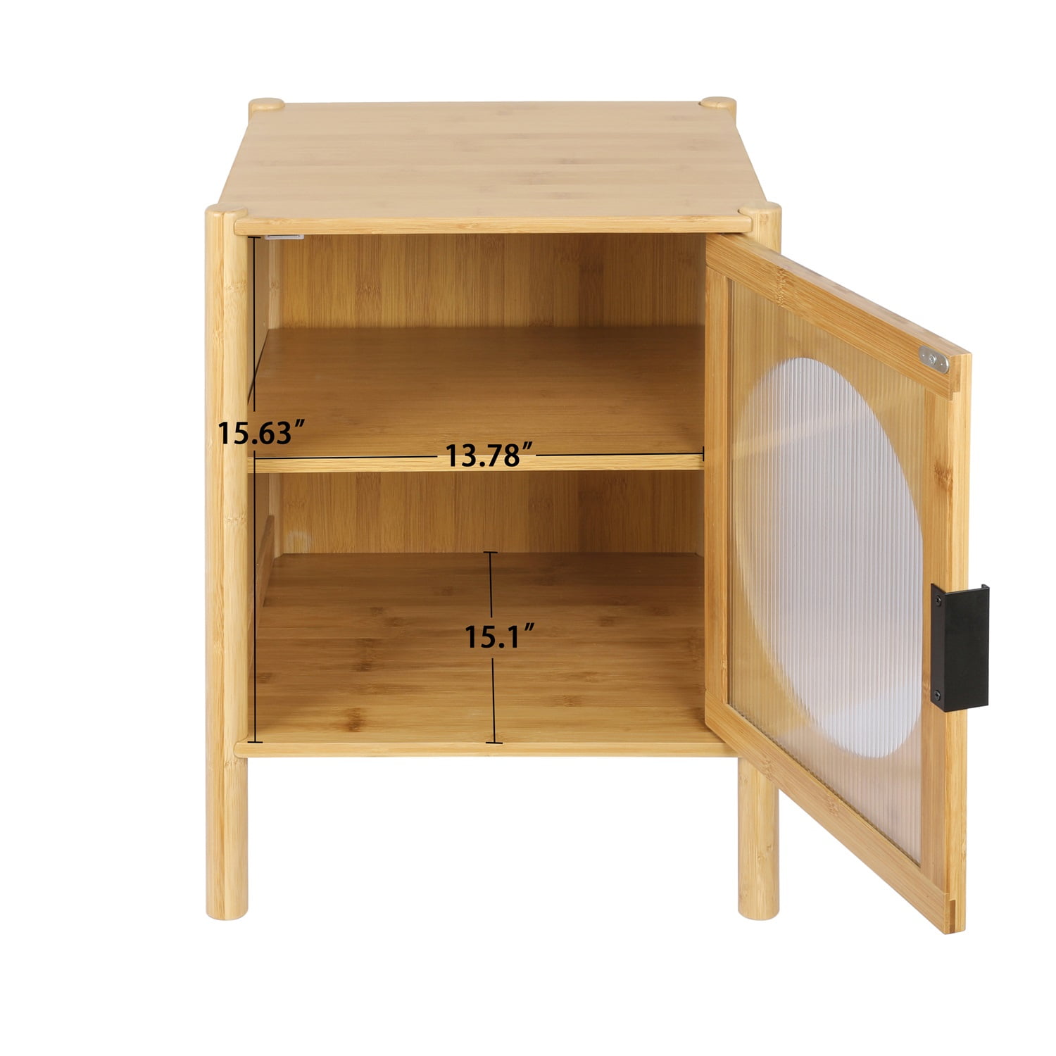 Kadyn Nightstand Side Table, Bedside End Table with 1 Door, Bamboo Bedside Table for Bedroom, Living Room, Barnwood Kadyn Nightstand Side Table, Bedside End Table with 1 Door, Bamboo Bedside Table for Bedroom, Living Room, Barnwood
