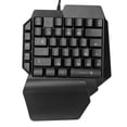 thumbnail image 3 of Clavier à une Main, Design Ergonomique Plug And Play Demi-Clavier pour Ordinateur Portable, 3 of 8