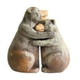 thumbnail image 1 of Love Bunny Adornos Pareja Escultura Adornos Jardín Decoración Adornos Manualidades Regalos Wmkox8yii  gf7698, 1 of 4