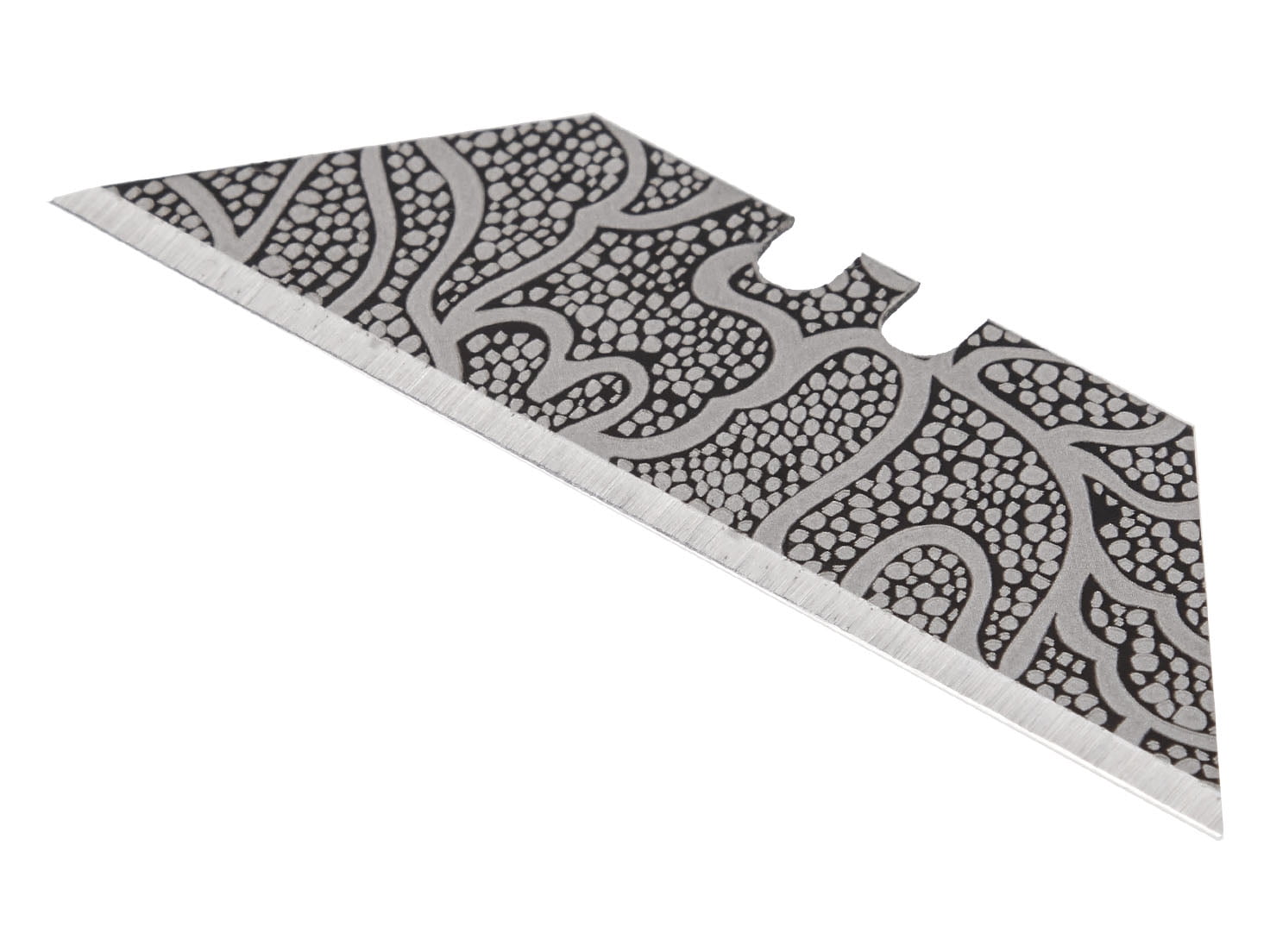 Steel Blade for Utility Knife Box Cutter Engraved by NDZ Performance, Bone Marrow 5 Pack