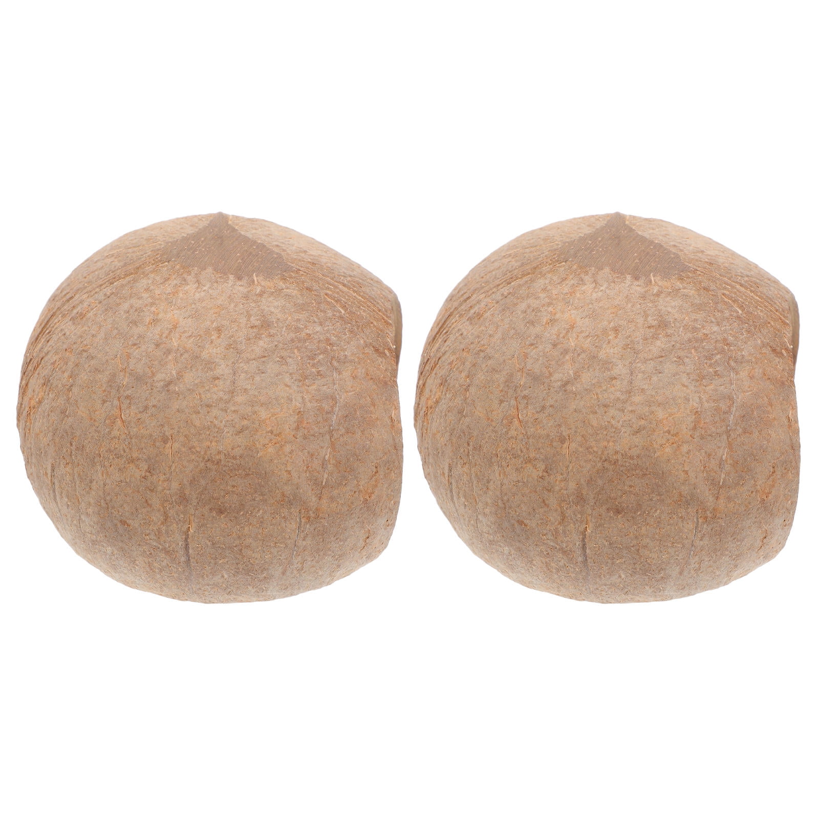 TABLZONE Coconut Reptile Cave Elegant Aquarium Decoration Mimics Underwater Environment 2Pcs