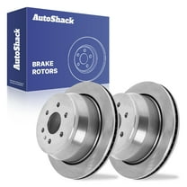 AutoShack 12.76" (324 mm) Rear Vented Brake Rotors | Replacement for 2015-2020 Chevrolet Colorado 2015-2020 GMC Canyon | 2-PC Set