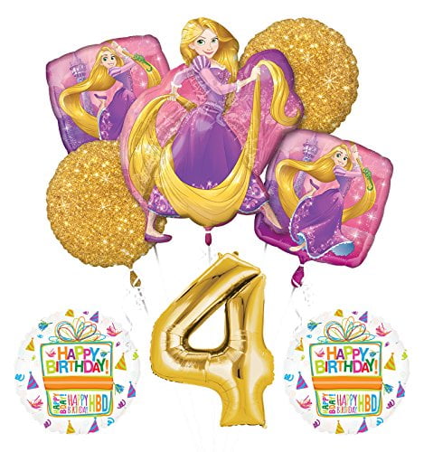 Disney Tangled Princess Rapunzel XL Jumbo 26 x 31 Super Shape Foil Balloon 