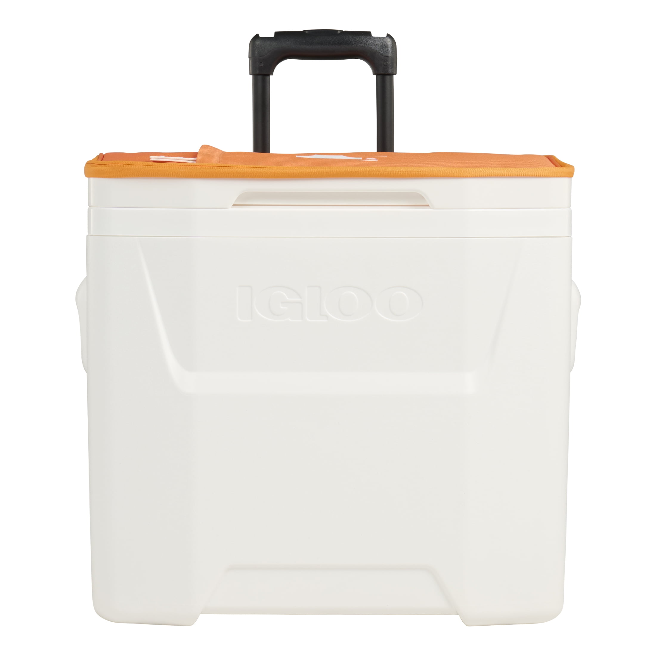 University of Tennessee Volunteers  28 QT Laguna Soft Top Wheeled Cooler by Igloo, White and Orange