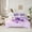 Purple 01, variant on Manfei Purple Lily Flower Twin Bedding Sets 7-Piece for Women, Kawaii Butterfly Animal Bedding Comforter Set, Western French Style Reversible Sheet Sets, Luxury Bedroom Decor