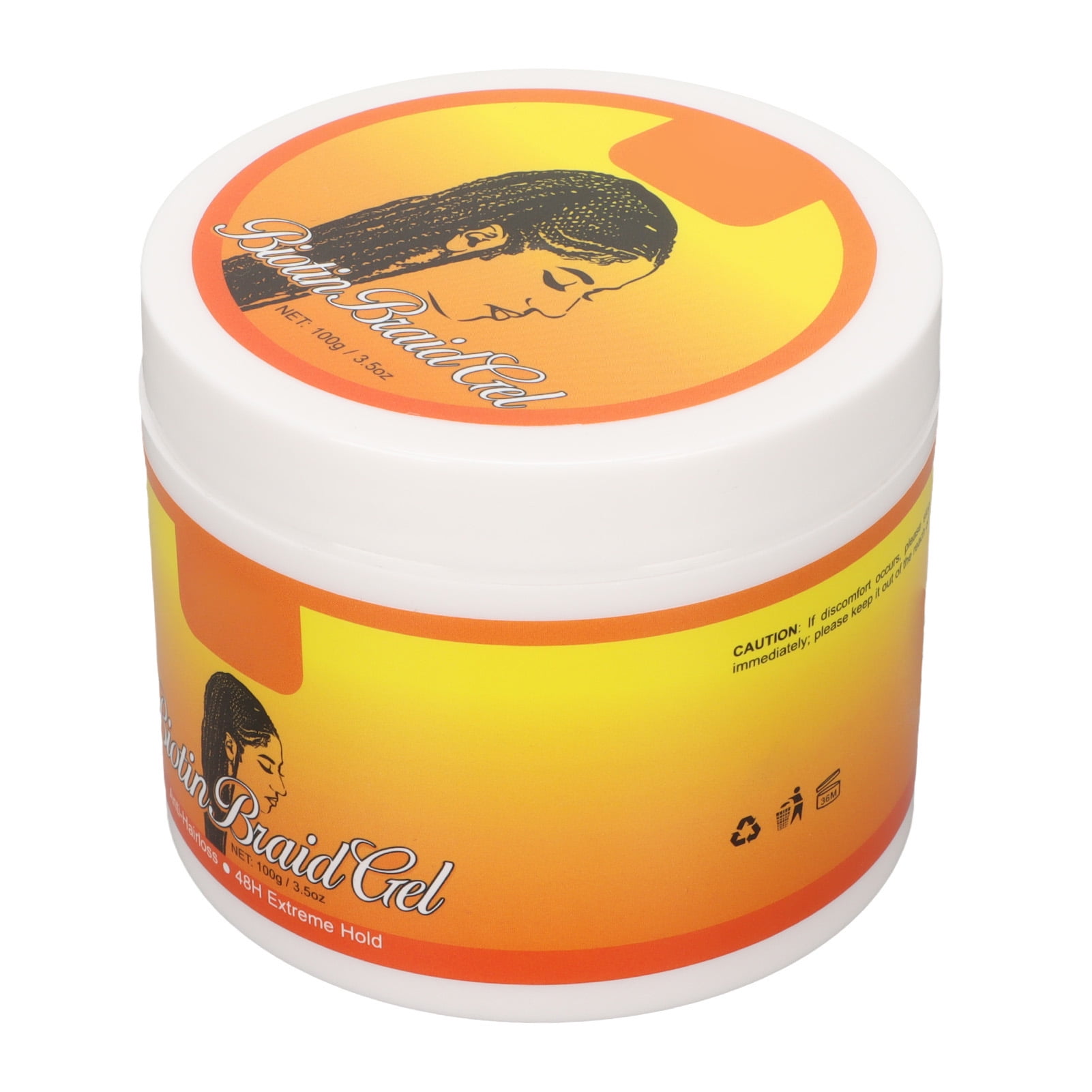 Hair Gel, Portable Grooming Moisturize Hair Wax For Barber