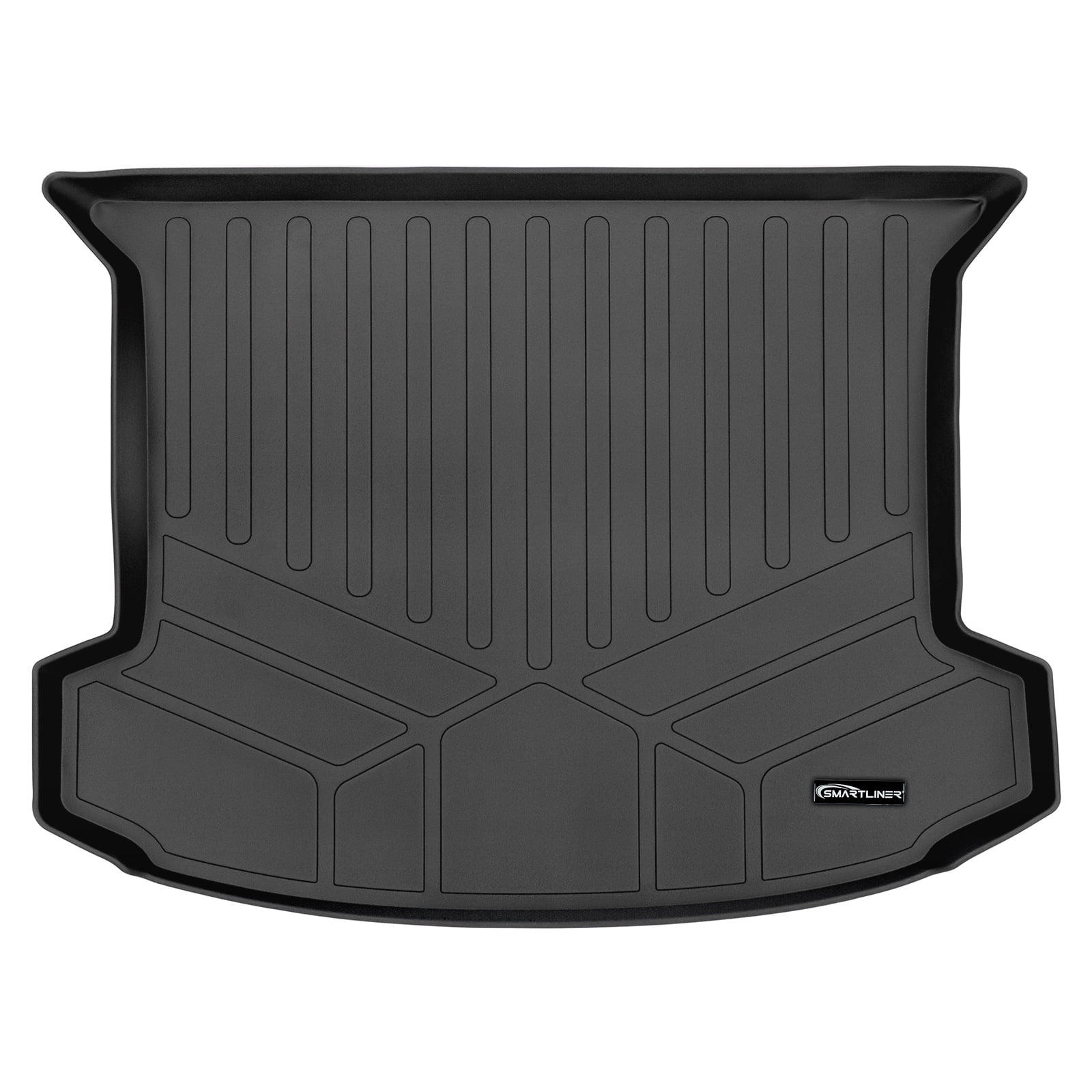 Smartliner Custom Cargo Liner Mat Black Behind 2nd Row for 201719