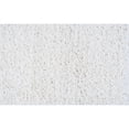 thumbnail image 3 of Jersey Shag Transitional Solid White Polypropylene Indoor Area Rug, 2'x3' Rectangle, 3 of 8