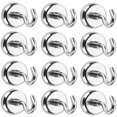 thumbnail image 1 of Magnetic hooks, strong magnet with hook compatible with refrigerator, strong 12 pcs, 1 of 4