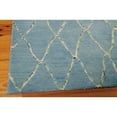 thumbnail image 4 of Nourison  Intermix Area Rug Blue 3'6" x 5'6" Latex Free Abstract 4' x 6' Indoor,Handmade Living Room Green, 4 of 5