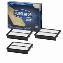 3 pc Purolator ONE A25584 Air Filters for Intake Inlet Manifold Fuel Delivery Filters Fits select: 2005-2009 HYUNDAI TUCSON, 2005-2006 KIA NEW SPORTAGE