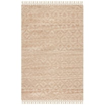 SAFAVIEH Natural Fiber Erksine Geometric Area Rug, Natural/Beige, 3' x 5'