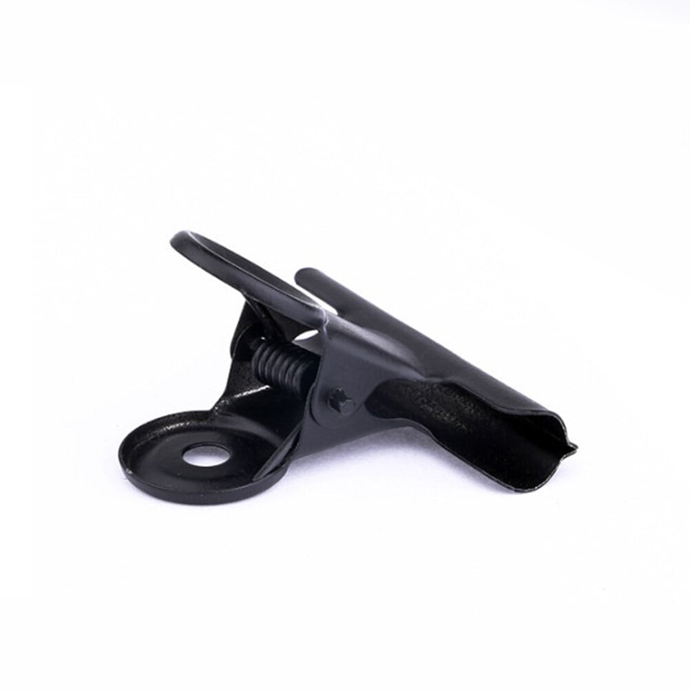 Clips Paper Clamps Note Binder Organizer Hinge Photo Drawing Utility Pin Clamp Black Document