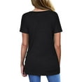 thumbnail image 3 of T-shirts à Manches Courtes à Manches Courtes pour Femmes, 3 of 5