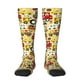 thumbnail image 1 of Fotbe Vehicles Calcetas Divertidas Estampadas para Hombre y Mujer, Calcetas de Algodón hasta la Rodilla para Caminar, Correr, Enfermería y Embarazo, 1 of 6