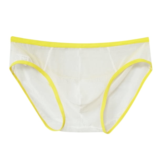 Calzones Para Hombre, Pantalones Triangulares Para Hombre, Ropa Interior De Algodón Fina Y Totalmente Transparente, Ropa Interior Transpirable De Cintura Baja Para Hombre.