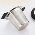 thumbnail image 4 of ReaNea Silver Tea Infuser, Stainless Steel Tea Strainer, Fine Mesh Tea Filters with Double Handles, 4 of 9