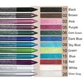 thumbnail image 4 of HYLLai Color Eyeliner Gel Pen Pearl Eye Pen Waterproofs Non-halos Dyes Eyeliner Pen, 4 of 6