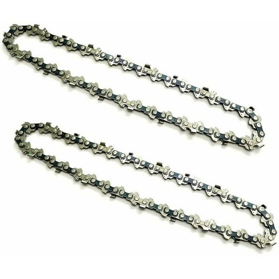 2-Piece 6-Inch Chainsaw Chainsaw Chains For Rechargeable Mini Chainsaw Chainsaw Chains, Chain Divide 1/4, Chain Thickness 0.043/1.1Mm, Drive Link 37Dl, Useful Cut Length 15 Cm