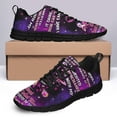 thumbnail image 4 of Breast Cancer Survivor Running Shoes Sneakers Mesh Black Size 4.5, 4 of 5