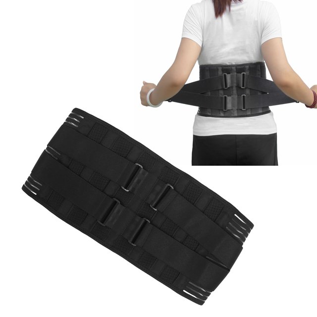 Waist Compression Brace, High Elasticity Back Support Belt For Fitness Sports