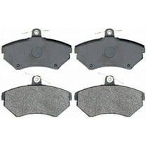 Raybestos SGD704M Service Grade Semi-Metallic Disc Brake Pad Set Fits select: 1995-2002 VOLKSWAGEN CABRIO, 1993-1998 VOLKSWAGEN GOLF