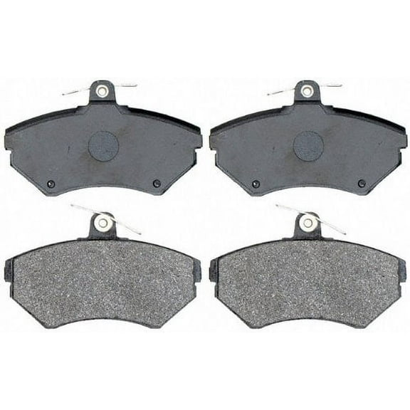 Raybestos SGD704M Service Grade Semi-Metallic Disc Brake Pad Set Fits select: 1995-2002 VOLKSWAGEN CABRIO, 1993-1998 VOLKSWAGEN GOLF