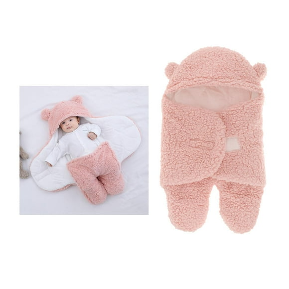 Manta para , suave esencial para bebés, de dormir para cochecito, envoltura para , envoltura para cálida - S Pink S rosa CUTICAT Saco de dormir