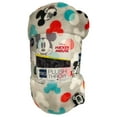 thumbnail image 3 of The Big One Oversized Mickey Mouse Microplush Throw Blanket, 5' x 6' Polka Dots, 3 of 3
