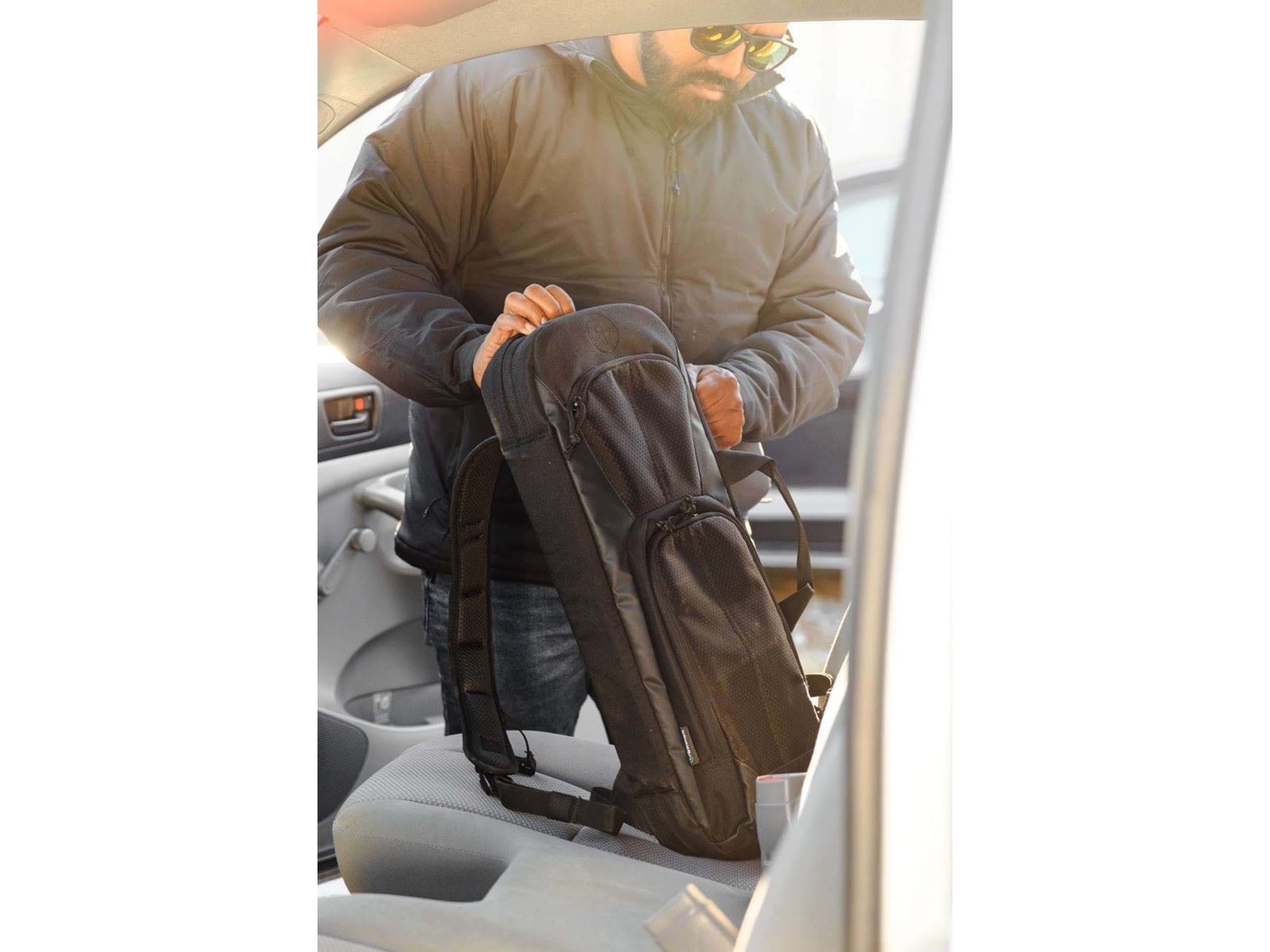 Trailblazer Firearms Pivot Rifle Custom Backpack, Black