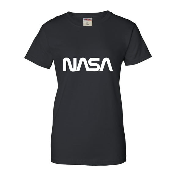Womens Nasa Worm Logo T-Shirt