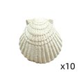 thumbnail image 2 of 10 Pieces Shell for Crafts, 1.85in Mini Resin Sea Decoration Set, Beach Crafts Decoration Aquarium Frame Gift, for Christmas Decor Beach Party Wedding DIY Crafts, 2 of 6