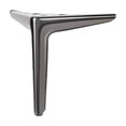 thumbnail image 2 of 6 Inch Grey Furniture Legs, Metal Legs for Furniture Set of 1,DIY Replacement for Sofa Legs, Cabinet Legs, Couch Legs, Ottoman Legs, Table Legs and Dresser Legs, 2 of 8